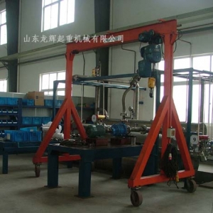 MS��-��(ji��n)�������T(m��n)��ʽ���ؙC(j��) MS type simple hand push gantry crane