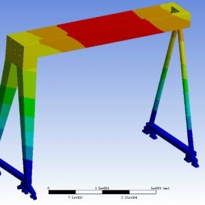 �촬�Tʽ���ؙC����Ԫ���� finite element analysis of shipbuilding gantry crane